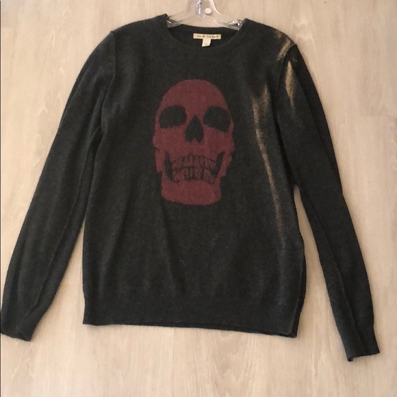 Autumn Cashmere Sweaters - Autumn Cashmere- Sz:S- 100% Cashmere- Skull image Autumn Cashmere Sweaters - Autumn Cashmere- Sz:S- 100% Cashmere- Skull image